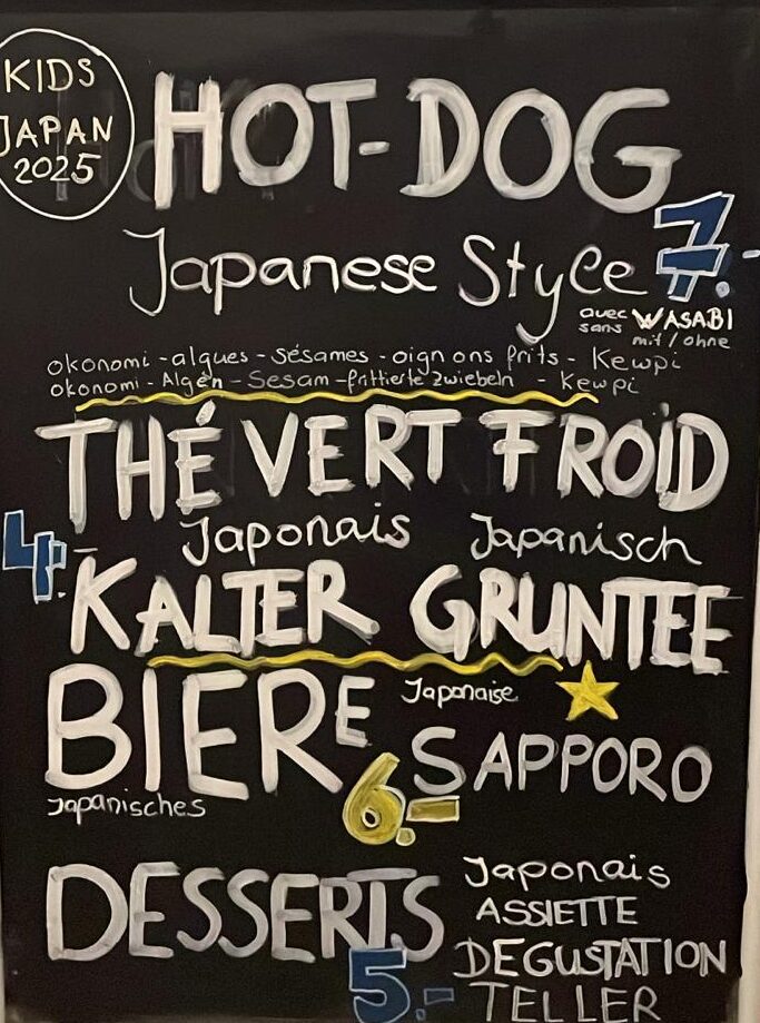 KIDS JAPAN at First Friday Biel/Bienne: Kulinarisches aus Japan Culinaire du Japon